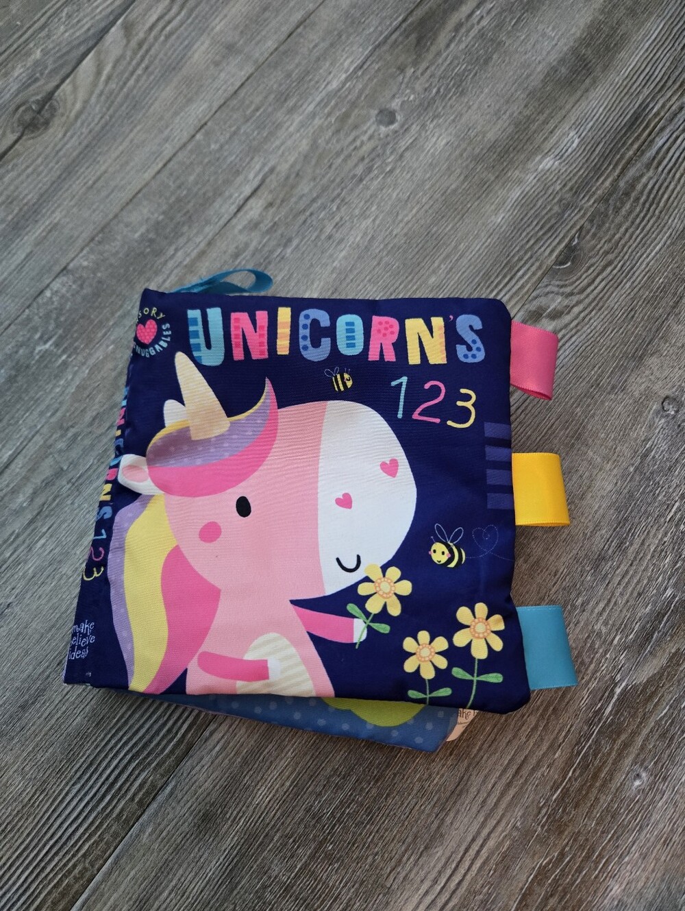 Colorful Baby Crinkle Soft Book